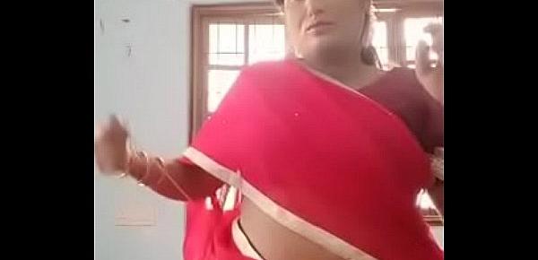  Swathi naidu latest videos while shooting dress change part -6